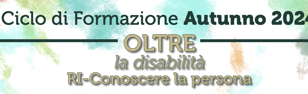 Progetto OLTRE: FORMAZIONE AUTUNNALE 2024